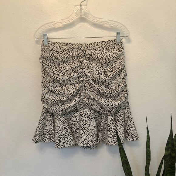 NWT Lucy Paris Ruched Skirt - Picture 6 of 6